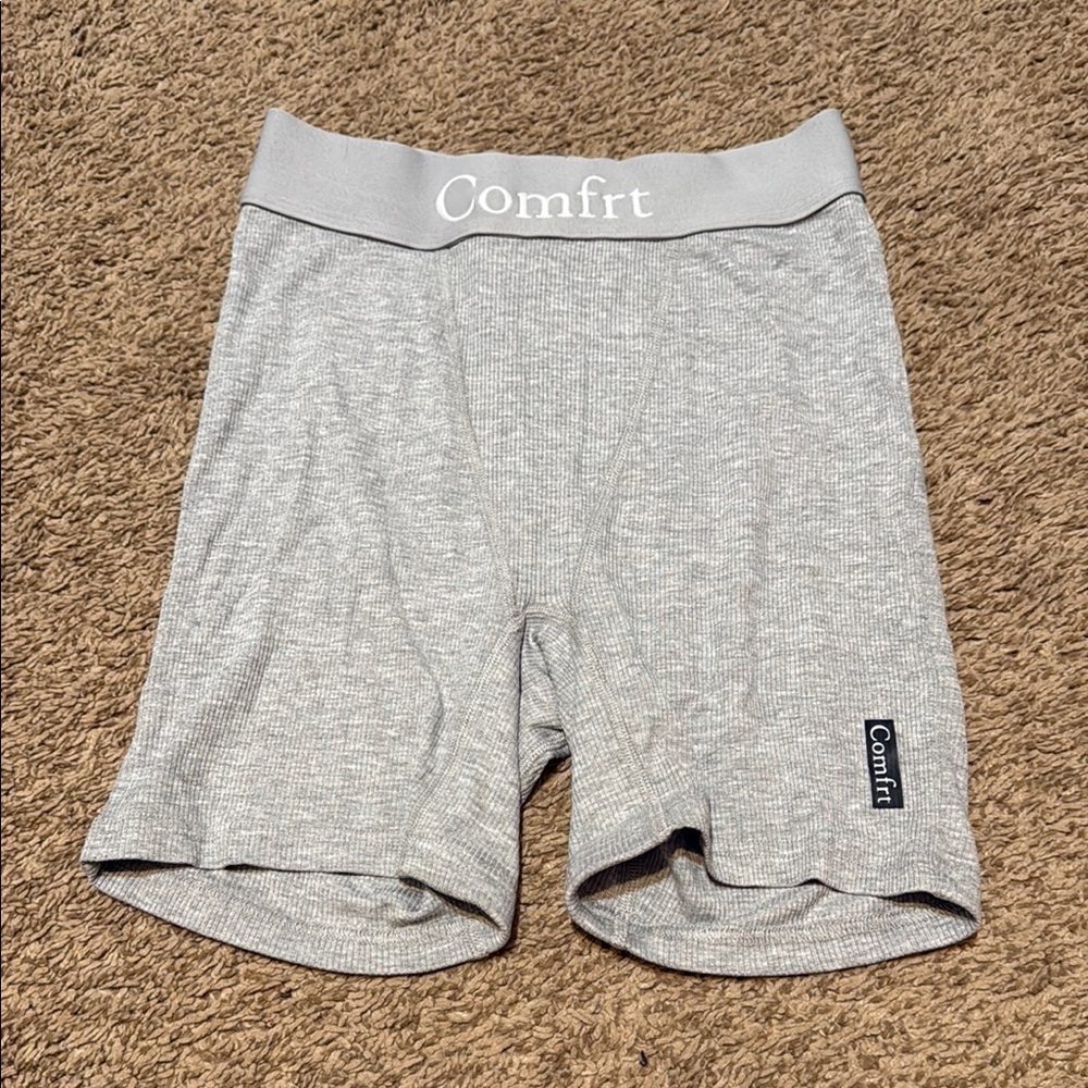 Comfrt contour ribbed boxer - Gray
